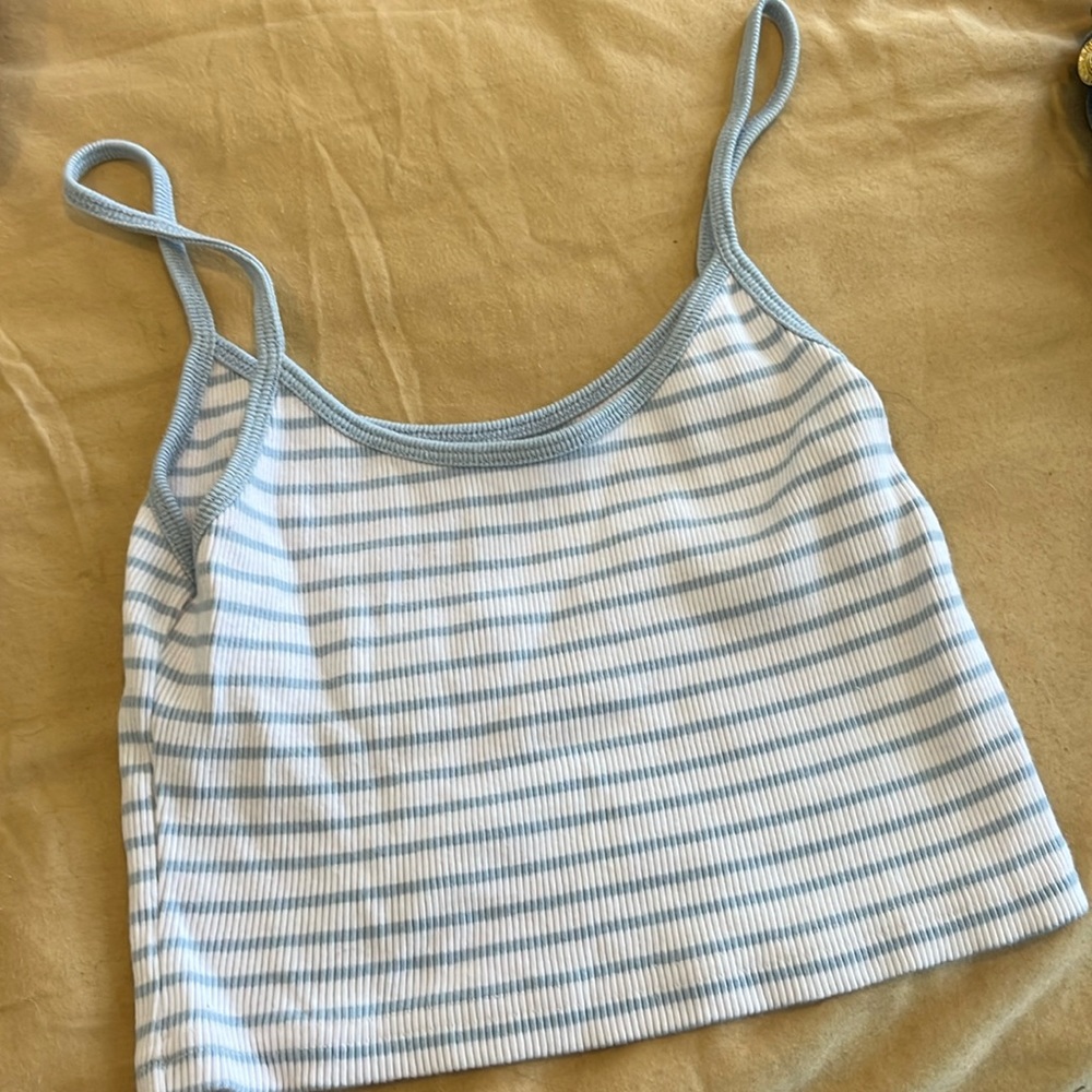 John galt cotton crop tank top